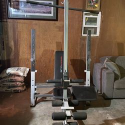 Weight Bench With Weights 