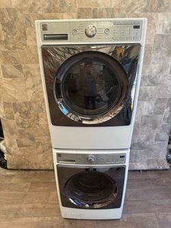 Washer and dryer electric laundry