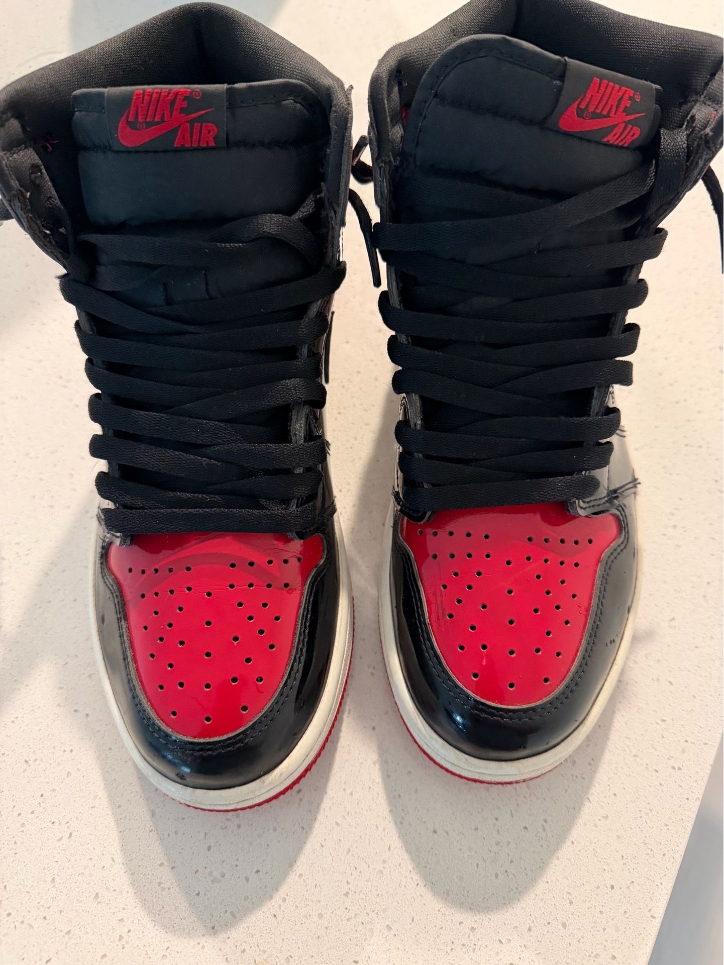 Air Jordan 1 Retro OG Patent Bred