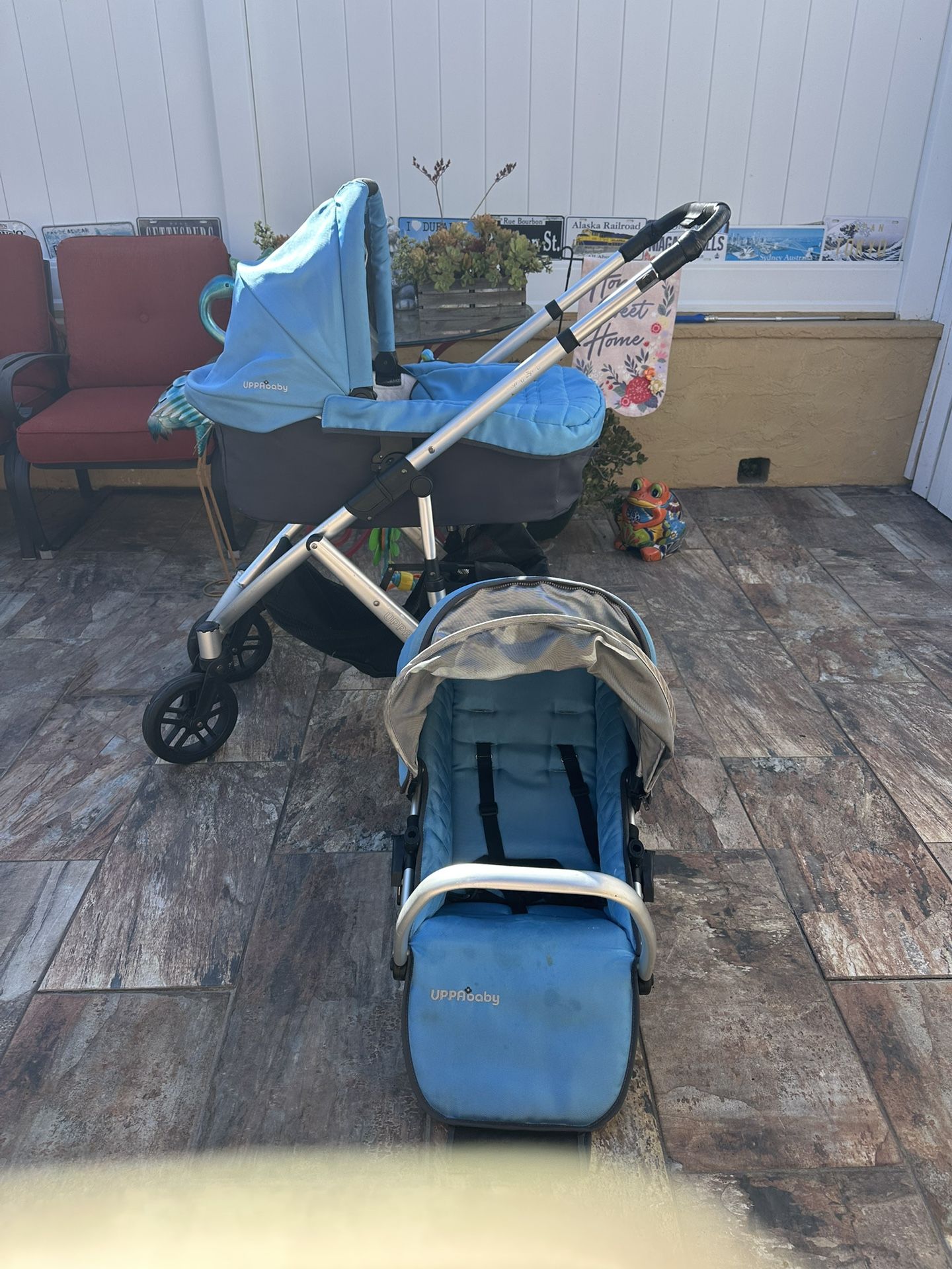 UPPABABY VISTA STROLLER 