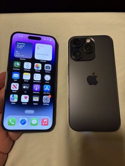 Unlocked iPhone 14 Pro 128gb in Deep Purple