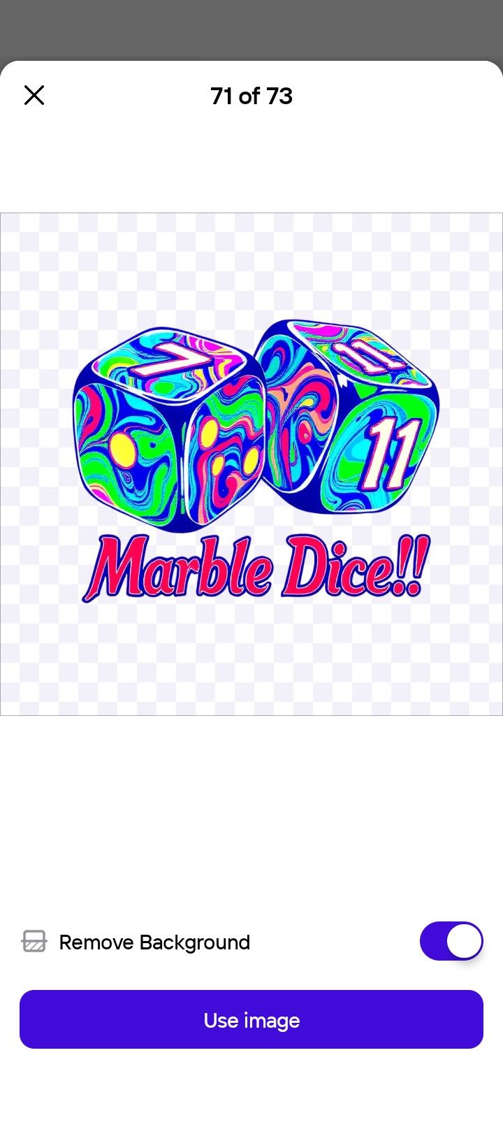 Pearl Brown Super blessed Dice!!Amen
