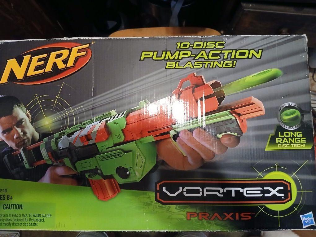 Nerf Vortex Praxis Gun