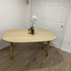 Rustic Drop-Leaf Table 