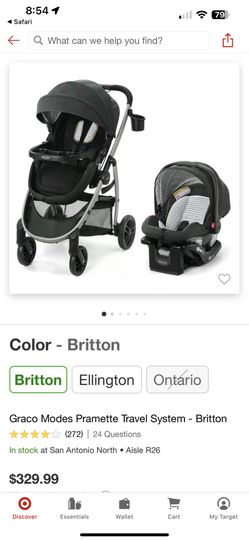 Graco Stroller With Car Seat