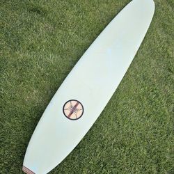 Vintage 1960s Wardy Longboard Surfboard 