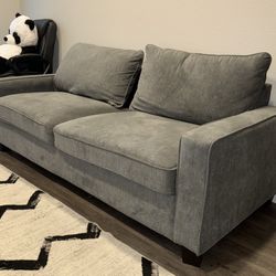 Reid Grey 80" Sofa