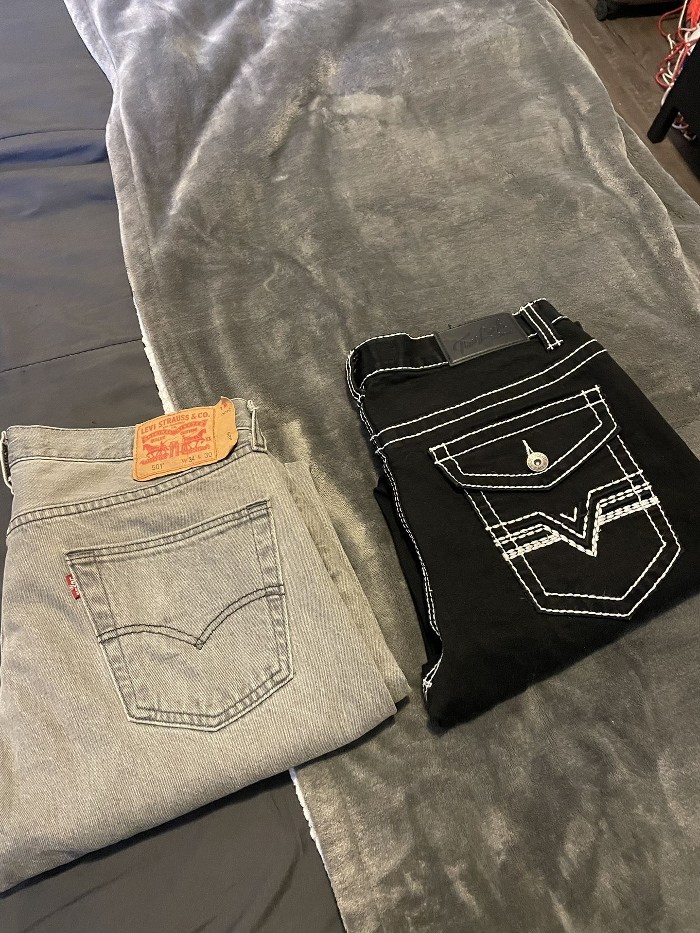 Levi’s and true luck jeans