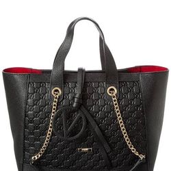 Mario Valentino  Genuine Leather Tote Bag