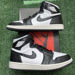 2014 Jordan Black White 1s size 11 USED But Clean