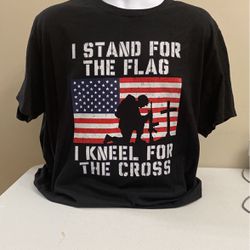 Flag Design T-Shirt, Jerzees 50/50, New, Size XL (item 249)