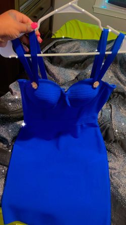 True Blue Evening Dress