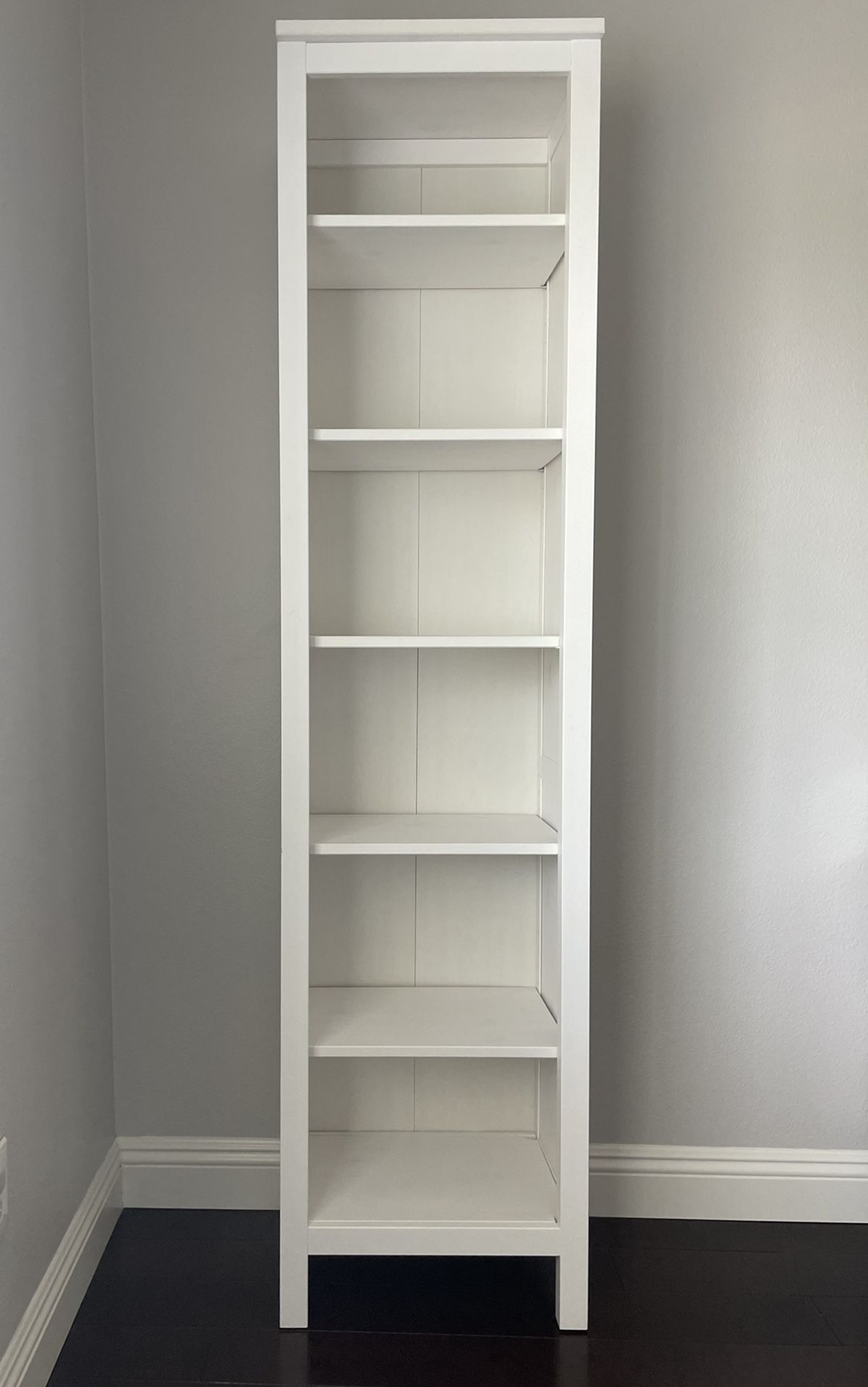 HEMNES Bookcase, white stain 50 (Price Is Firm) If post is up, it is