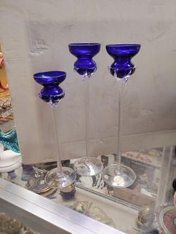 Crystal Candleholders