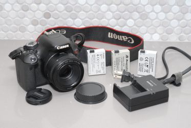 Canon Rebel T3i with 50mm lens