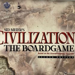 Gryphon Boardgame Sid Meiers's Civilization - The Board Game - 2nd Edition - NEW