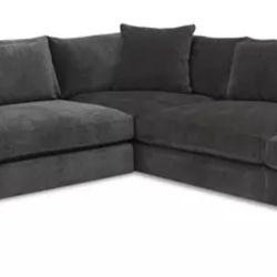 brand new couch that wouldn't fit in the basement stairs!! 