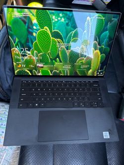 Dell XPS 15” touchscreen 32 GB RAM i7 10th gen 1TB drive 4gb nvidia gforce