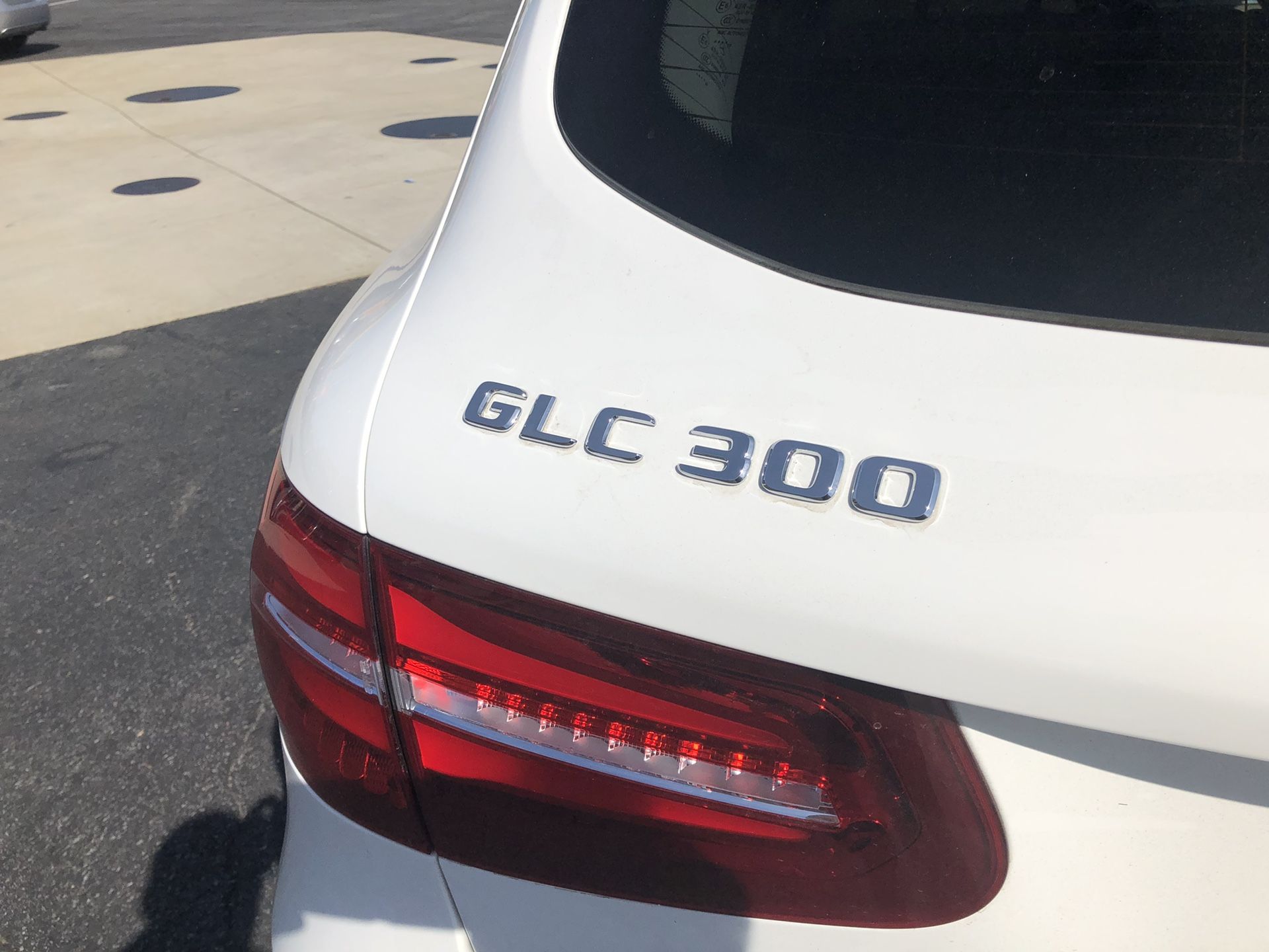 2019 Mercedes GLC 300 factory runningboards