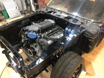 Hotrod muscle car LS coyote swaps 
