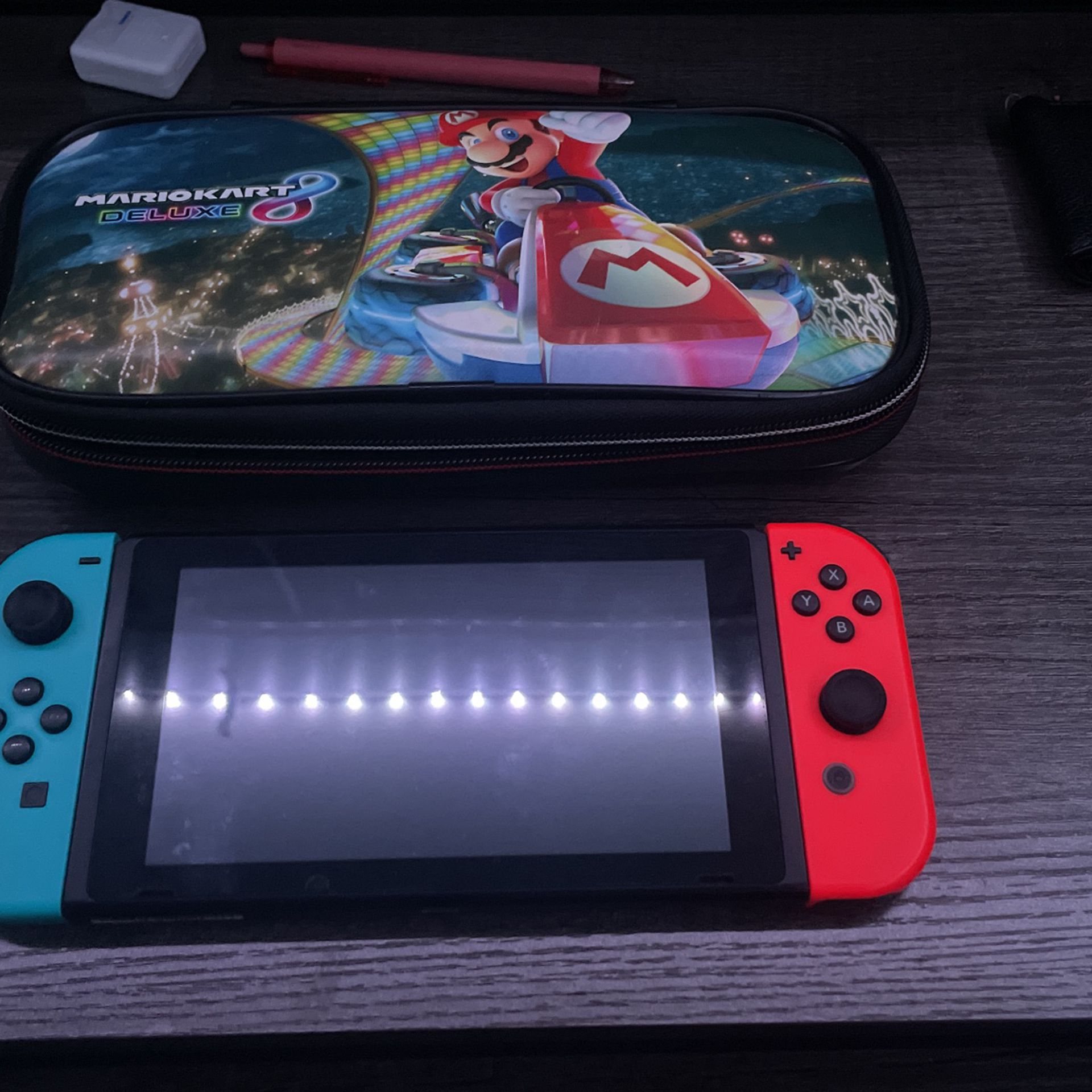 Nintendo Switch With Case 