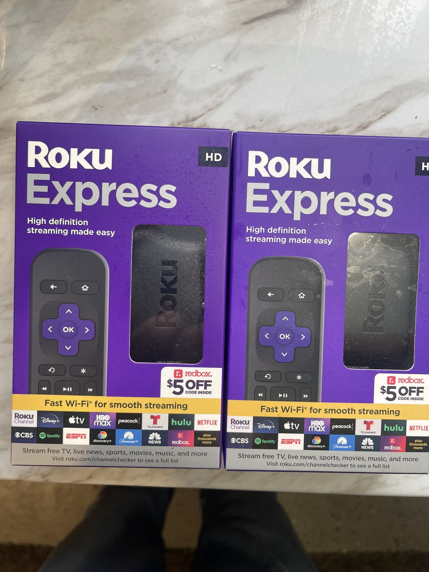 Roku Express 2 Of them 40$