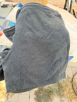 Gray Fleece Sweat Shorts