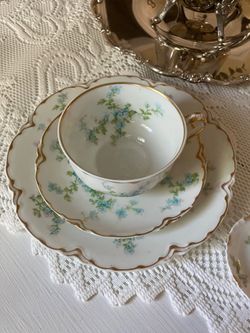 Haviland China Cup/Saucer/Plate/Butter Pat