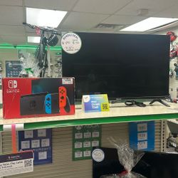 Tv With Switch Combo 