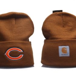 Chicago Bears Beanies,snow Hat,skull Cap ,knit Cap,Cubs,White Sox,Bears,Blackhawks,Bulls,Sports,hat,carnhartt