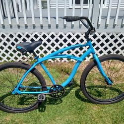 26-in Adult Beach Cruiser Bike Very Good Condition No Rust Single Speed Ready To Ride