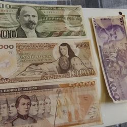 Old Mexican Bills 