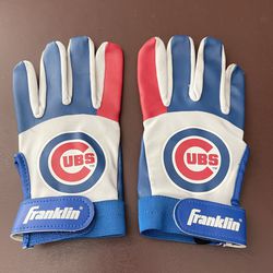 Franklin Youth Batting Gloves Baseball Softball Cubs