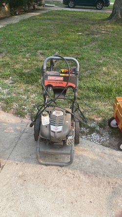 Craftsman/ Briggs Stratton power washer