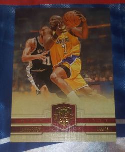 Panini Court Kings LA Lakers Lamar Odom Card