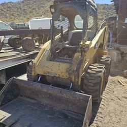 09 caterpillar 246c hi flow 2 speed skidsteer 