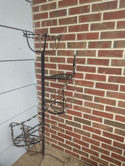 Vintage Iron Plant Stand