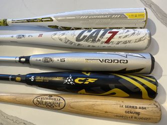 BASEBALL BATS - DeMarini, Marucci, Maxum, Louisville Slugger