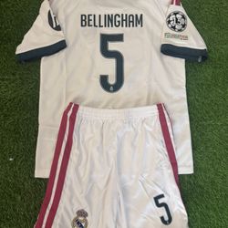 Bellingham Real Madrid Jersey Kids Set
