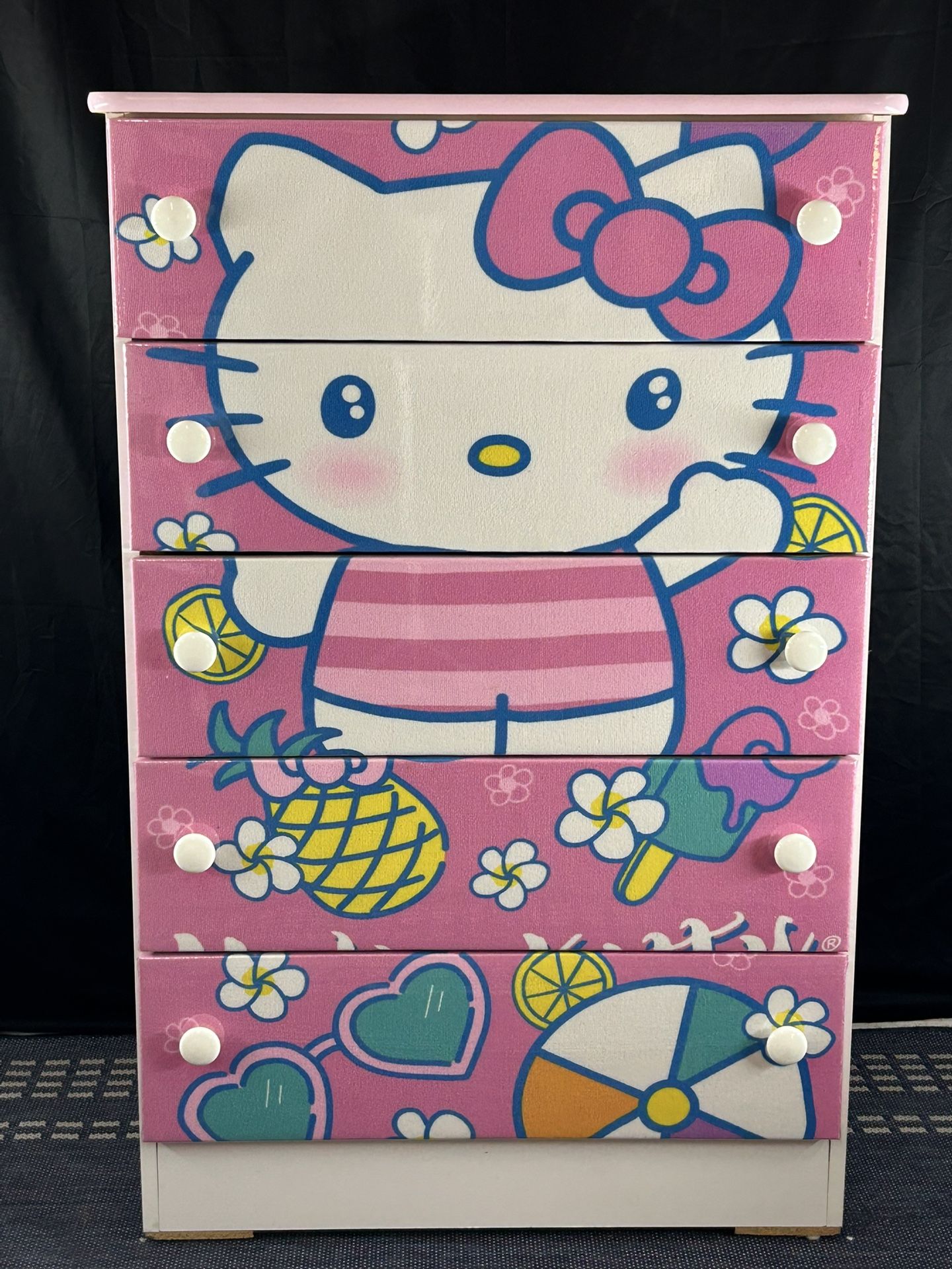 Hello Kitty And Friends Dresser Available In Different Characters