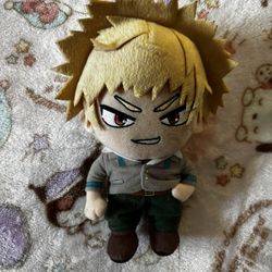 MY HERO ACADEMIA Bakugo School Uniform Mini Plushie Plush