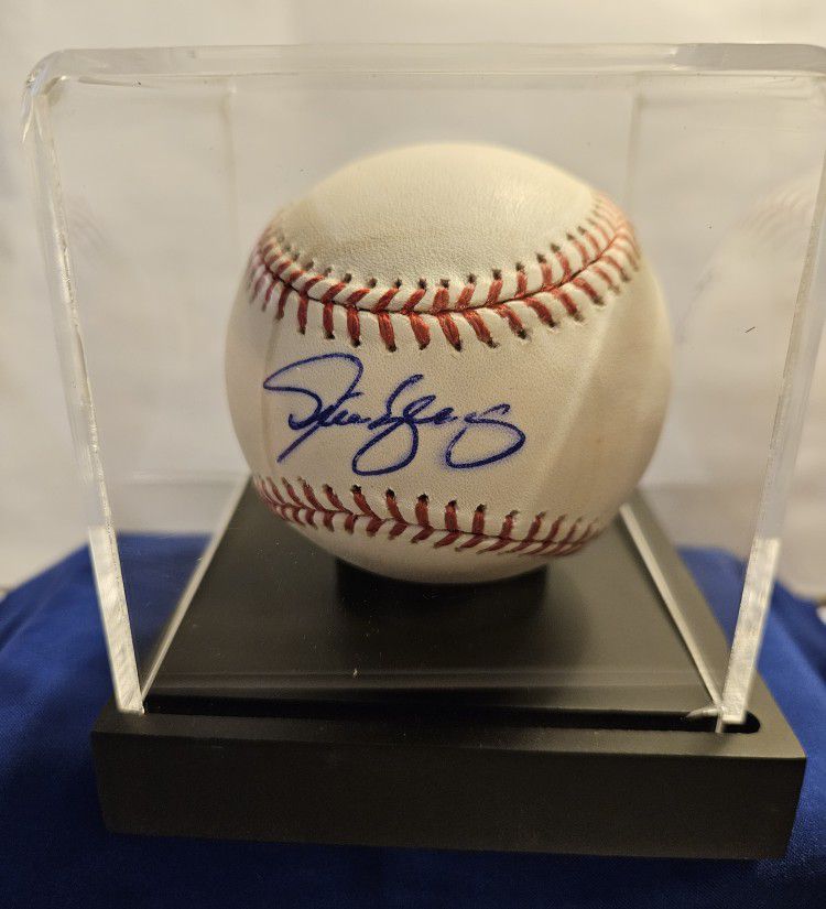 Dodgers STEVE YAGER Autograph Baseball 
