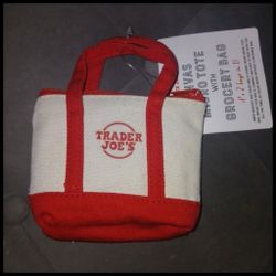 Micro Mini Canvas Tote Bag 