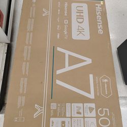 Hisense 50" 4K UHD Smart Google TV - 50A7N
