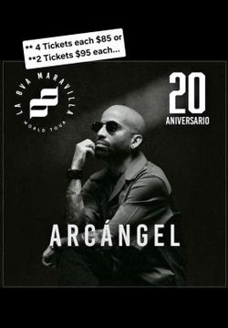 Arcangel - La Maravilla World Tour