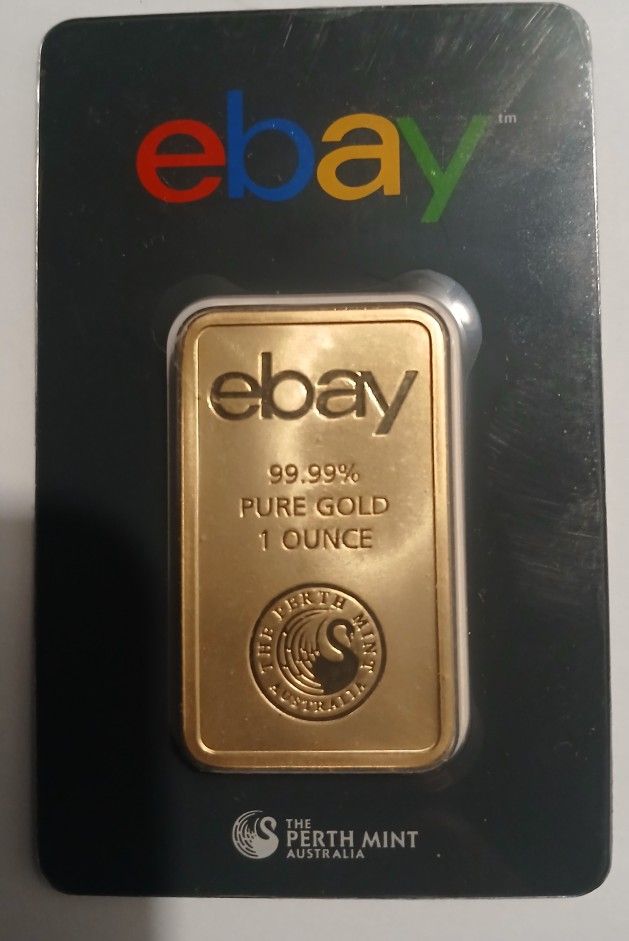 Ebay "Perth Mint"Gold Bar (Unopened & Sealed Certified)
