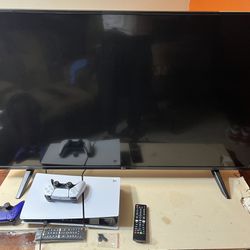 55 Inch LG TV With 2 Remotes