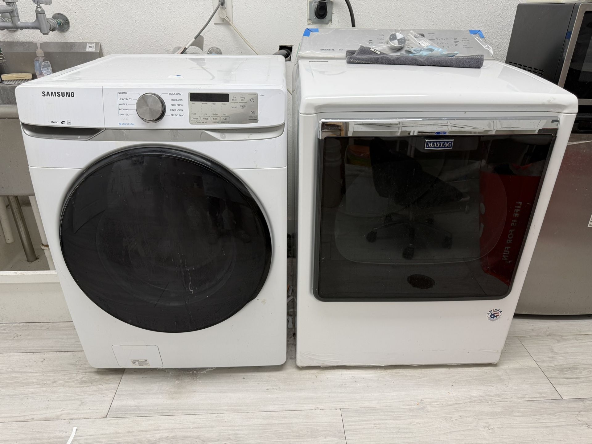 Washer And Dryer
