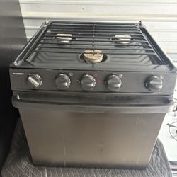 21” Propane 3-Burner Stove/Oven for RV