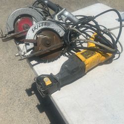 2 Skill Saw And One Saw Saw All Three For 120